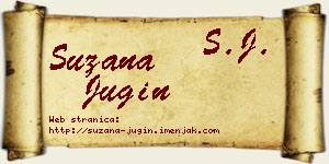 Suzana Jugin vizit kartica